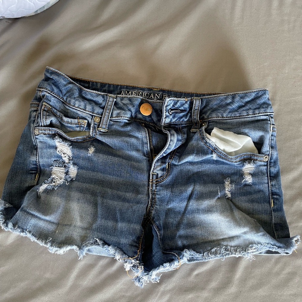 American Eagle jean shorts